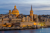 Valletta's Twilight